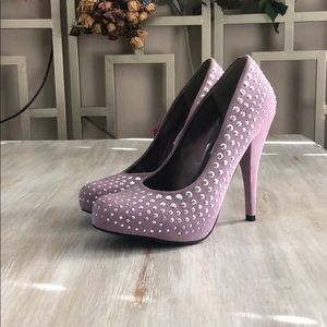 Steve Madden lilac heel size 5